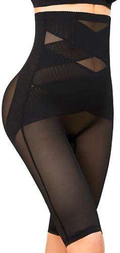 SIMIYA Shapewear Tummy Control Body Shaper for Women Compression High Waist Trainer Thigh Slimmer Butt Lifting Shapewear Girdle