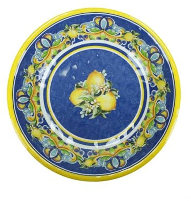 BRANDANI Ciotola Tonda Citrus Blu 35cm Melamina