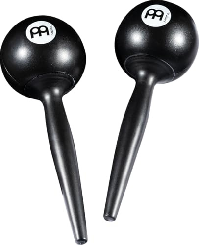Meinl PM3BK - Maracas de plástico, negro