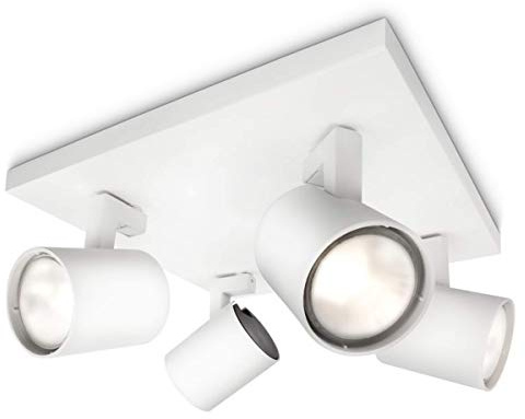 Philips – Runner Plate/Spiral White 4 x 50 W 230 V