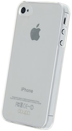 doupi Crystal AllClear Cover iPhone 4 4S Protective Shell Crystal Clear Hard Case, Clear Transparent