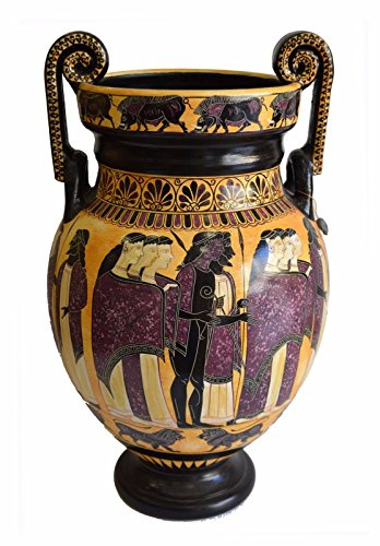 Antike griechische Hochzeit Thema – Volute Krater Vase – Museum Replica