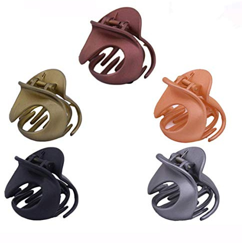 LHKJ 5 Piezas Garra Clips Accesorios para Cabello, Pinzas para el Pelo de Pulpo, Garras de Pelo de Pequeño, Pinza Mandíbula, Clip de Pelo Elegantes para Niñas Mujeres