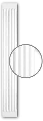 PRO[f]home® - Fusto di pilastro 122020 elemento decorativo stile neoclassico bianco Profhome