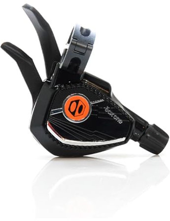 Box One Prime 9 Palanca de Cambios para Bicicleta eléctrica de Cambio único 1 Marcha por Clic Cable de Palanca de Cambios para Bicicleta de montaña, MTB