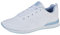 Dek Curve Womens Bowling Shoes Ladies Bowls Trainers White (White, Numeric_8)