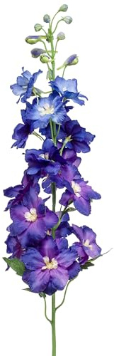 artplants.de Dekorativ riddarsporre Setsuko, mörkblå, 95 cm