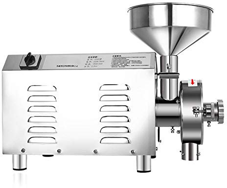 Grain Mills Kitchen Grain Mill Grinder High-Speed Powder Machine | Electric | Vertical Pulverizer