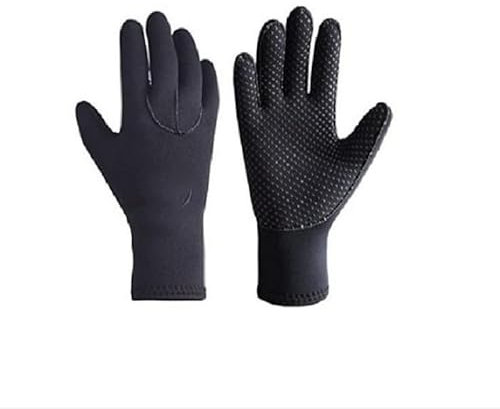 Tauchhandschuhe 3 mm 5 mm Neopren-Tauchhandschuhe halten warm for Schnorcheln, Paddeln, Surfen, Kajakfahren, Kanufahren, Speerfischen, Skifahren, Wassersport Neoprenhandschuhe ( Color : 3MM Diving Glo