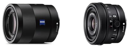 Sony SEL-55F18Z Zeiss Standard Objektiv (Festbrennweite & SEL24F28G | Vollformat FE 24mm F2.8 G - Premium G Serie Objektiv mit Festbrennweite