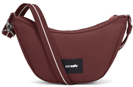 Pacsafe Go Lunar Crossbody Bag Garnet Red