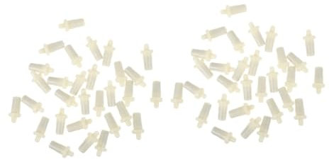 AUTSUPPL 2 Sets Reparatursatz Für Rollläden Aus Kunststoff Ersatzstifte Für Rollläden Flexibel Robust Schnelle Installation Jalousie 30 Stück X 2