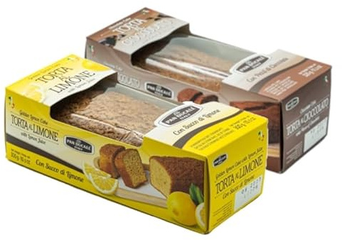 Pan Ducale - Torta al Cioccolato e al Limone - Dolce Tradizionale Abruzzese - 2 x 300 g