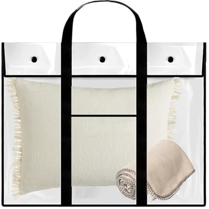 Storage di opere d'arte, poster di stoccaggio,grande organizzatore di arte poster - Supporto per bacheca in PVC, organizer con manico e tasca per di, Nero , Consulte la descripción, Vedere la