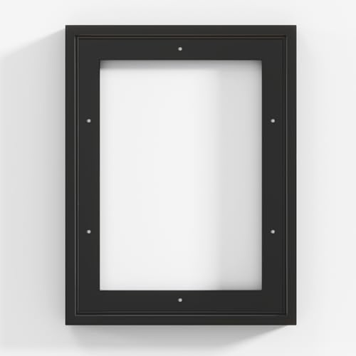 Canvas Frame 9x12 Frame for Canvas Painting Floating Frame for 1.25 Deep Canvas, Floater Frame for Canvas Artist Panel Oil Painting Wall Art Décor, Vertical or Horizontal Picture Wall Decor, Black