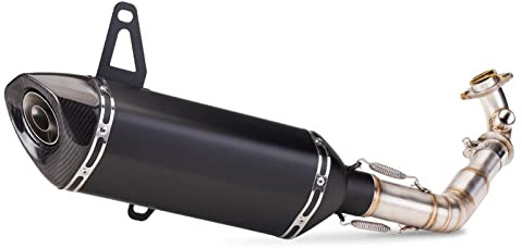 Marmitta Scarico Slip-On Per Tubo Intermedio Per Vespa GTS 250 GTS 300 2007-2017 2018 2019 2020 MENSUNUBNM