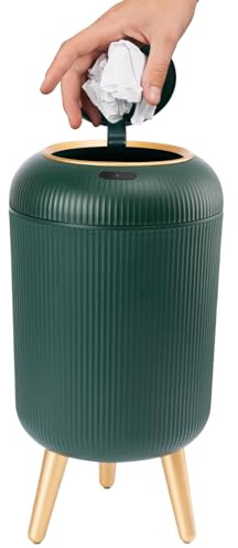 WEITING Poubelle Automatique,Poubelle 10 L à Capteur de Mouvement,Conteneur à Déchets pour Maison - Cuisine, Sous Évier, Chambre, Salle de Pause & Salle de Bain | Hôtel École Établissements Scolaires
