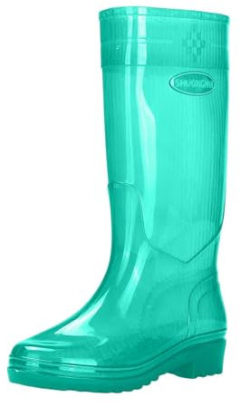 Bottes de pluie légères à enfiler, idéales pour la randonnée, le camping et le wading, vert, 40 EU