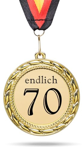 andSmile Orden/Medaille Geburtstagsgeschenk endlich 18 endlich 30 endlich 40 endlich 50 endlich 60