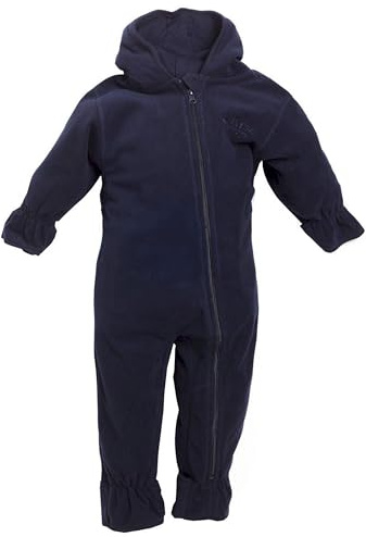 BMS Clima-Fleece Overall Gefüttert, Marine, Größe 92
