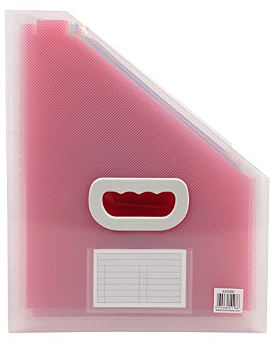 EXACOMPTA Porte-revues à 12 compart. PP Crystal