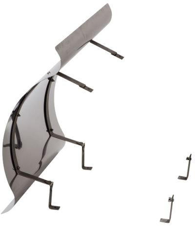 Kaminabdeckung Kaminhaube aus Edelstahl klappbar (500mm x 500mm)