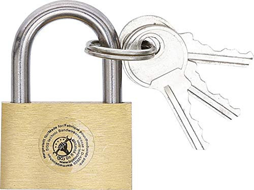 BGS Diy 3096 | Cadenas en laiton | 30 mm