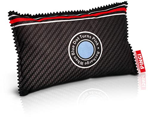 Pingi Luftentfeuchter Auto 1 Kissen x 300g | Wiederverwendbare Auto Entfeuchter Beutel gegen Kondenswasser und Feuchtigkeit | Für saubere Windschutzscheiben | Entfeuchterbeutel 100% auslaufsicher