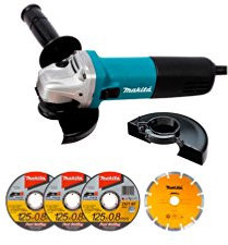 Makita Meuleuse électrique 125mm 840W Coffret + Accessoires MAKITA 9558HNRGK1