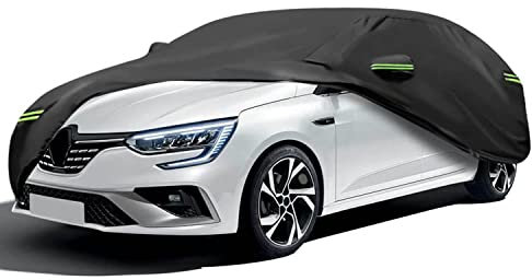 NEVERLAND Funda Coche Exterior Hatchback - Funda para Coche Exterior Impermeable Funda Coche Funda de Coche Exterior Cubierta S 360x170x155CM