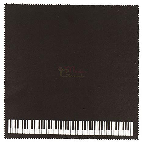 Brillenputztuch Tastatur - Geschenk für Musiker