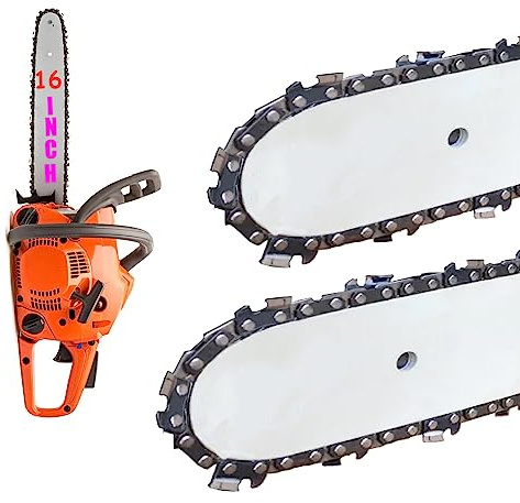 MS170 Chainsaw Chain 16 Inch for Stihl MS170 MS171 MS180 MS180C Chain Saw 55DL 3/8 LP Pitch .043 Gauge 61PMM355 2 Pack