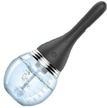 PQKuss Analvibratoren Po Dusche Irrigator zur Intimdusche darmspülung zur Vaginaldusche und Sex Anal Stecker Analdusche Douche Reinigung Enemator für Männer und Frauen