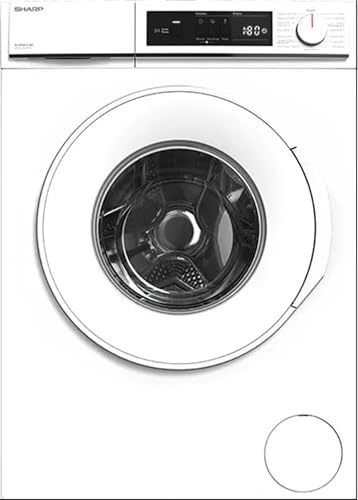 Sharp ES-NFA8121WD Lave Linge Frontal 8 kg 1200 tours Classe énergétique D