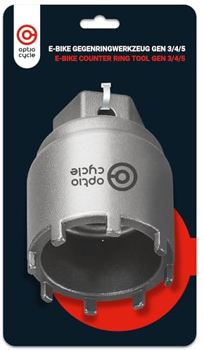 Optio Cycle Chiave per Movimento Centrale Bosch Gen 3/4/5 - Chiave Corona Bosch | Chiave Center Lock per Manutenzione E-Bike e Chiavi Movimento Centrale Bici
