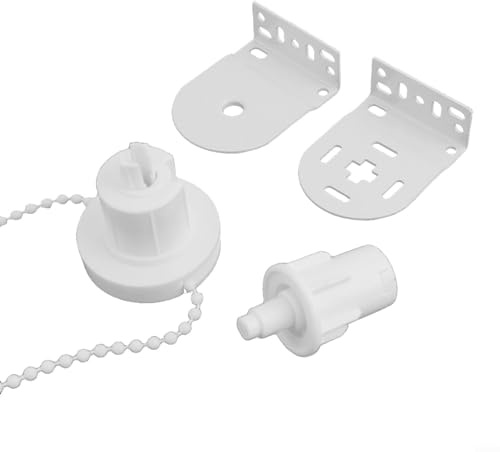 28Mm / 32Mm Roller Blind Fittings Parts Repair Kit - Heavy-Duty Quality Brackets, White,Comprehensive Repair Solutions(32mm)