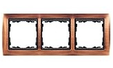 SIMON 82 Marco 3 Elem. 89x229mm Cobre Viejo