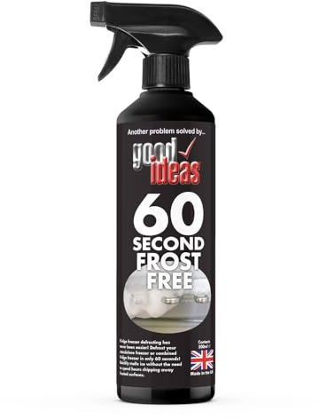 Easylife 60 Second Frost Free Defrosting Spray for Fridge Freezer, Odourless Deicer for Fridge and Freezer, 500ml - Fully Guaranteed