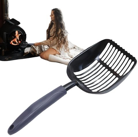 Setaccio di cenere di, pala di carbone per stufa a legna - in metallo setaccio di cenere,Forniture per griglie portatili, per stufa a legna per griglie barbecue, griglia, di fuoco all'aperto