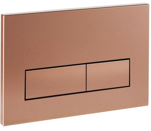Empyreal Drückerplatte WC Spülkasten Ersatzteile Kompatibel mit Geberit Sigma01,20,30 UP300 & 320 115770115 Betätigungsplatte 2-Mengen-Spülung,Matt(Bronze)