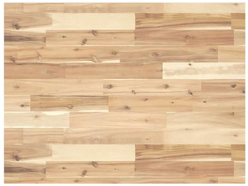 Piano di lavoro da cucina, piano di lavoro, tavolo da lavoro, non trattato, 100 x 60 x 4 cm, in legno massello di acacia, piano di lavoro, tavolo da pranzo, tavoli da ufficio, tavolini da caffè