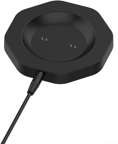 Durashmall Ladestation für Ember Smart Temperature Control Mug Black ABS Compact Charger Base for Ember Mug Efficient Desk Countertop Charging Solution Stylish Modern Kitc