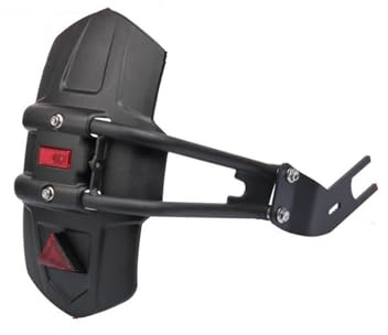 Protezione Parafango Posteriore Moto Parafango Ruota Paraspruzzi Adatto Per Benelli TRK702 TRK702X TRK 702 X TRK 702X(Black-a)