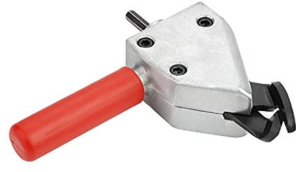 Yctze Nibbler de Metal Cortador de Sierra de Chapa de Hierro y Acero Accesorio de Taladro Eléctrico para Taladro Eléctrico, Herramienta de Corte para Hierro, Acero Inoxidable, Aleación y Madera