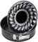 Zenker Stampo Tortiera Apribile con Cerniera a 2 Fondi Ø24x6,5cm, Carbon Steel rivestito in antiaderente Teflon Classic Temp Max 230°C Linea Black Metallic