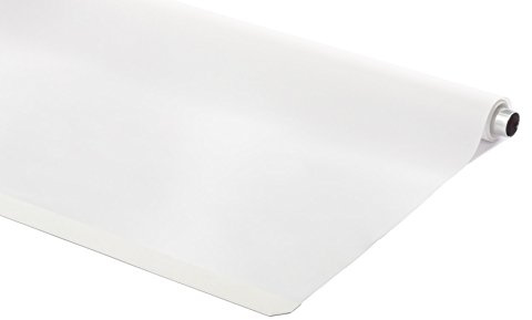 ERSATZROLLE HALB-KASSETTEN DUSCHROLLO UNI WEISS DESIGN 180x240 cm EINFACHER WECHSEL