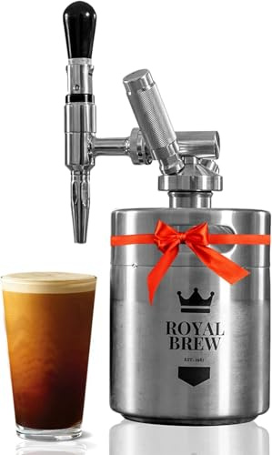 Royal Brew Nitro Cold Brew Coffee Maker Hem Keg Kit System