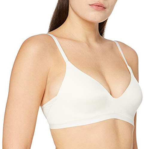 Sloggi Women's Padded Bra, Ecru White, XS Plus