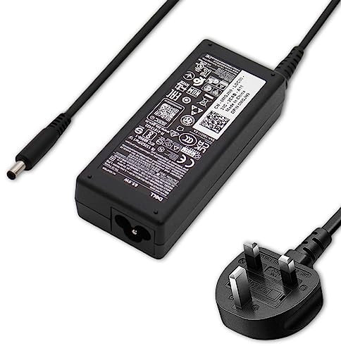 Original 19V 3.34A 65W Charger For Dell Latitude 3301, Latitude 3400, Latitude 3500 Laptop Charger Power Supply Ac Adapter with UK Power Cord 4.5 x 3.0 MM Pin Size - Sold By Wikiparts