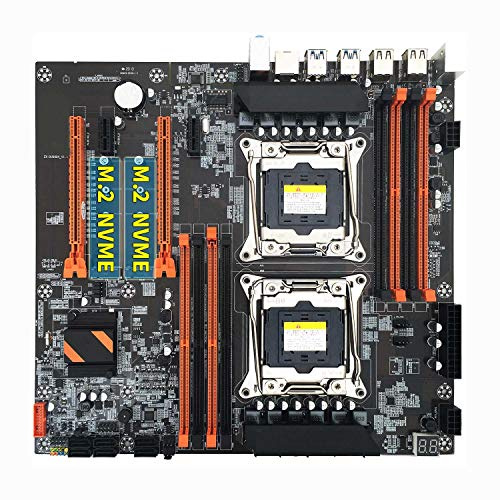 Fransande Carte mère LGA 2011-3 - Support CPU DDR4 - Mémoire 8 x 32 G pour LGA 2011-3 Xeon E5